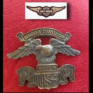 Vintage Harley Davidson Belt Buckle